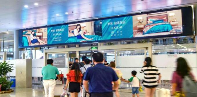 機(jī)場led屏廣告