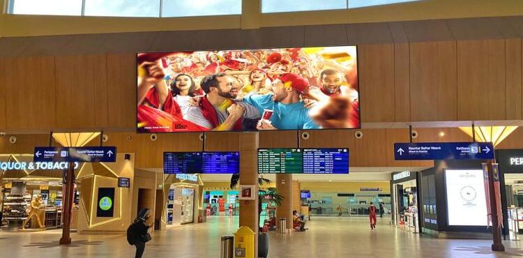 吉隆坡機(jī)場(chǎng)廣告