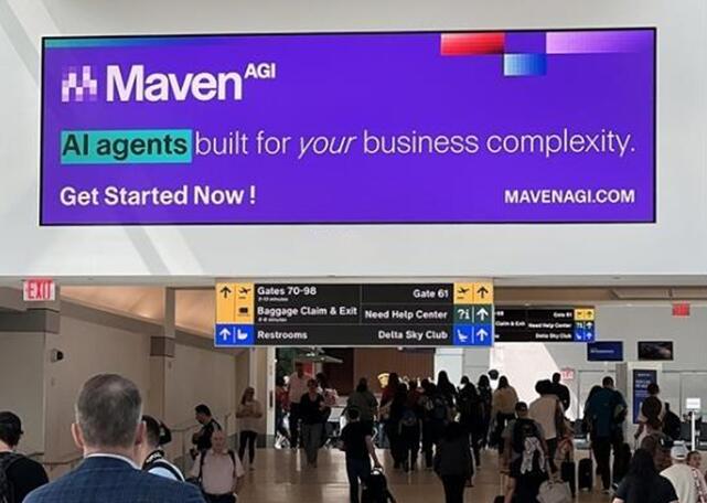 紐約機(jī)場廣告